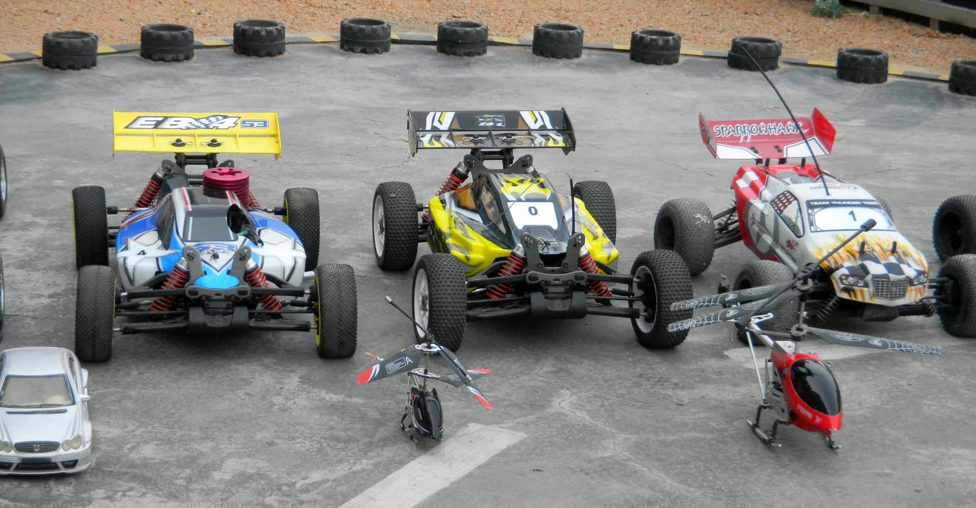 Remote control car track Building in india